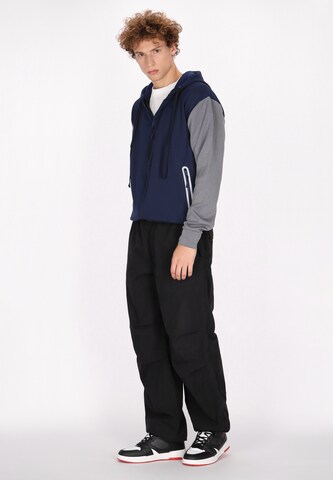 TUFFSKULL Sweatvest in Blauw