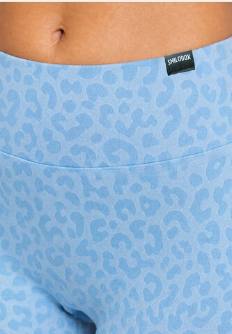 Smilodox Skinny Leggings ' Velvara ' in Blue