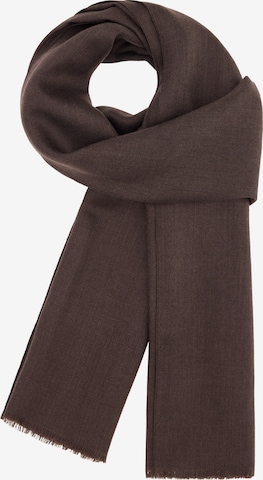 Boggi Milano Sjaal in Bruin: voorkant