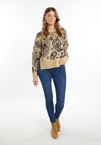 usha FESTIVAL Pullover 'Rakata' in Beige