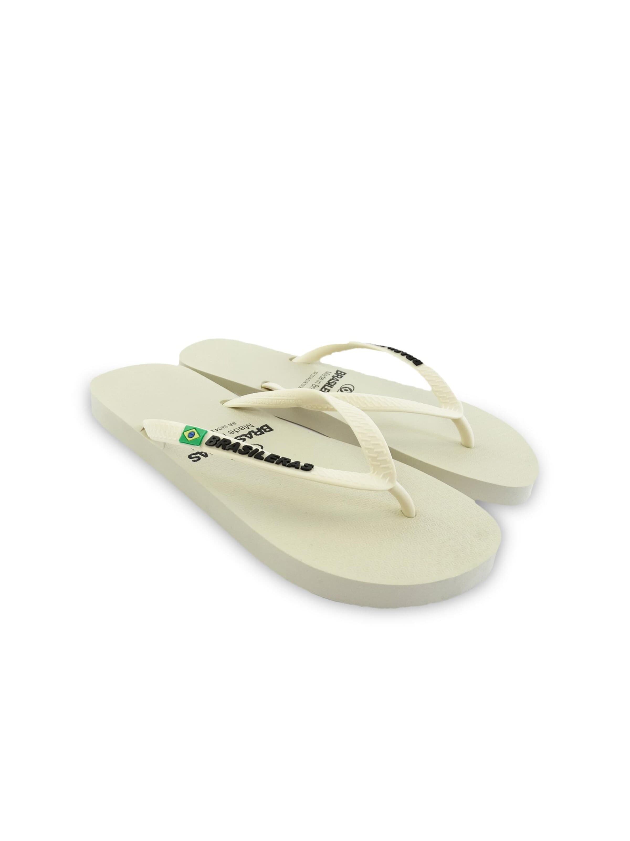 Brasileras Teenslipper 'Classic SS19' in Wit