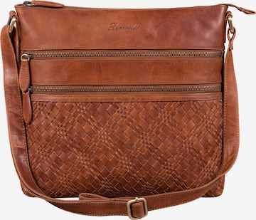 Benthill Shoulder Bag in Brown: front