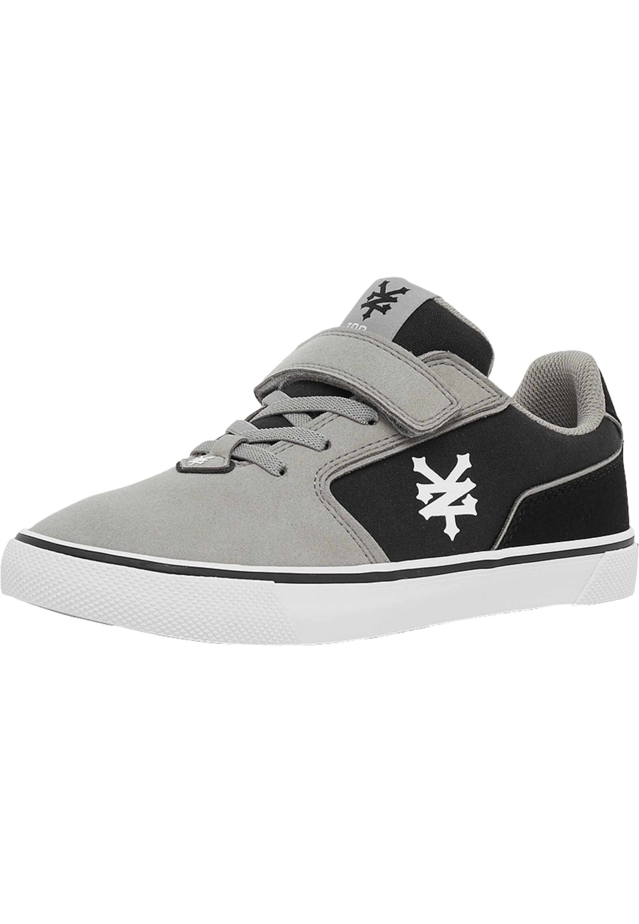 ZOO YORK Tenisky 'Pyramid' – šedá: přední strana