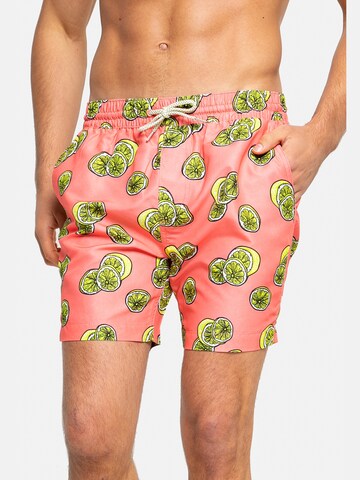Threadbare Zwemshorts in Roze: voorkant