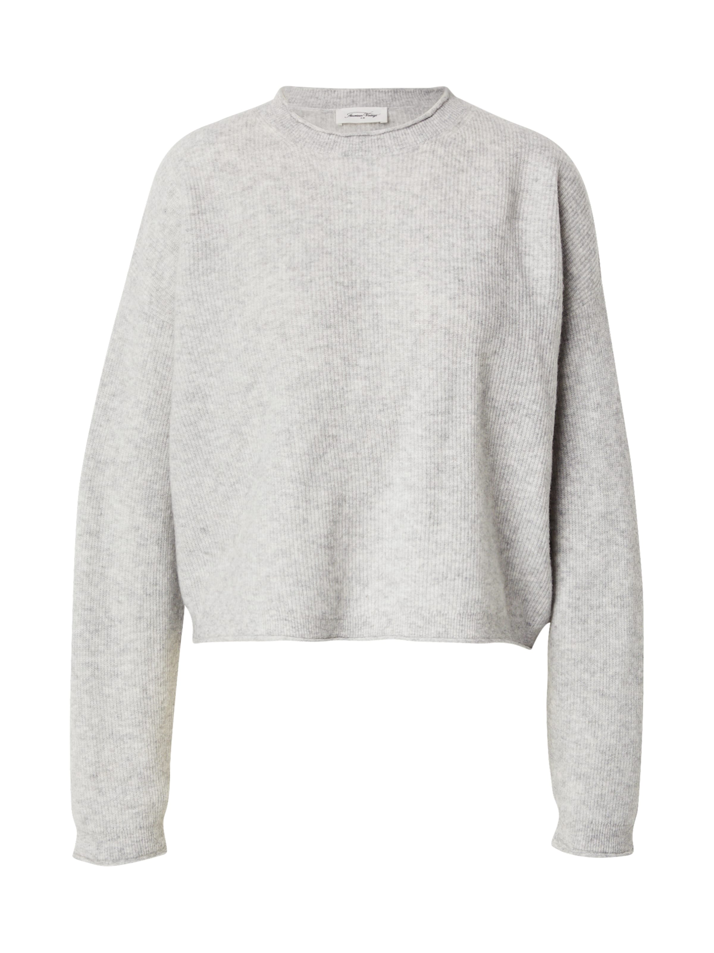 AMERICAN VINTAGE Свитер 'RAXOW' в Серый: спереди