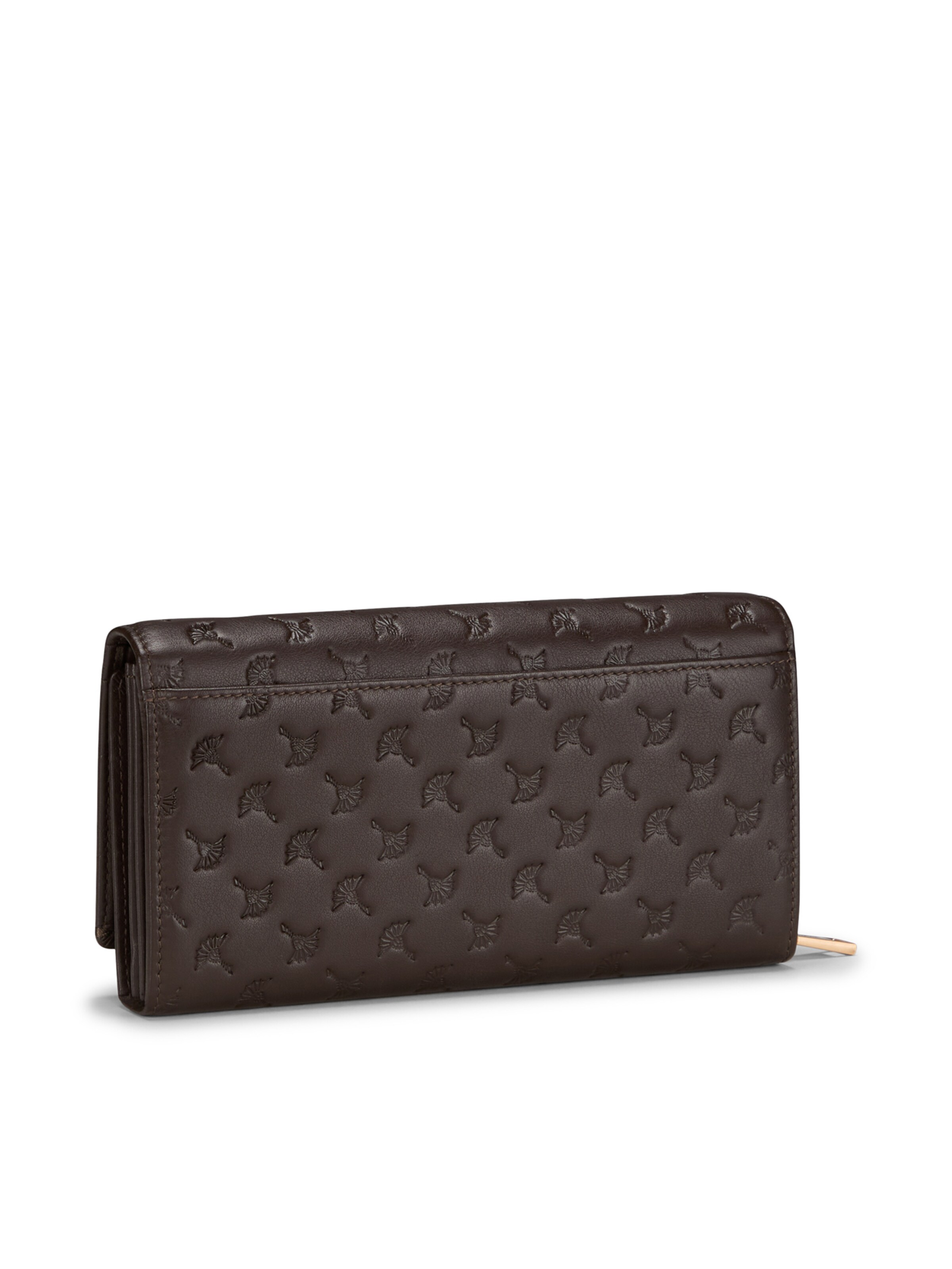 JOOP! Wallet 'Leggero Stampa Europa' in Brown