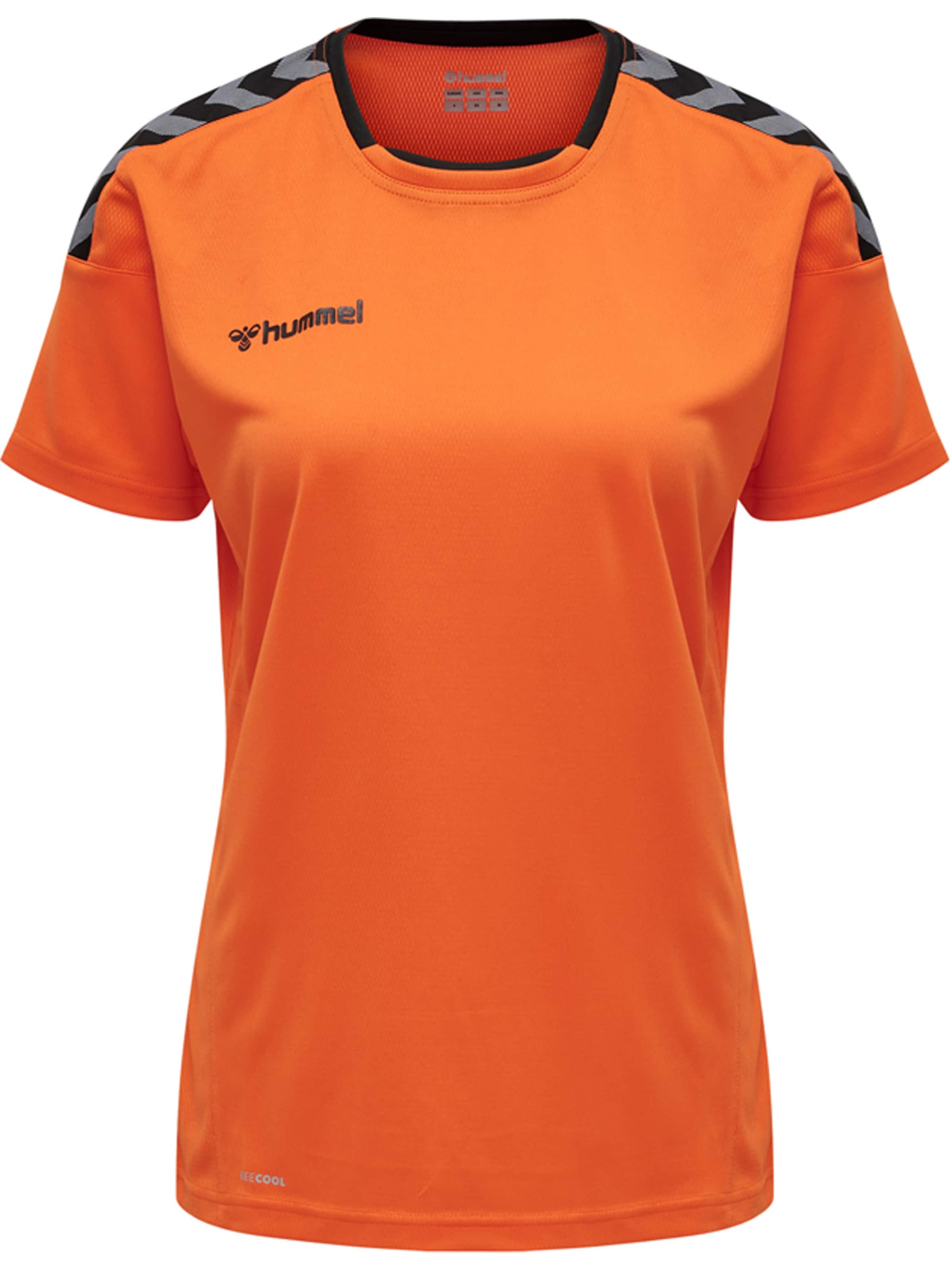 Hummel Trikot 'Authentic Poly' in Orange: Vorderseite