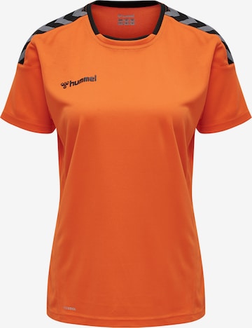 Hummel Performance Shirt 'AUTHENTIC POLY' in Orange: front