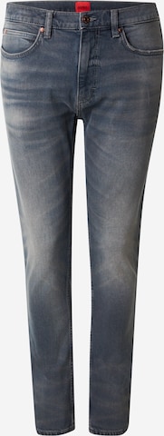 HUGO Slimfit Farkut '734' värissä sininen: etupuoli