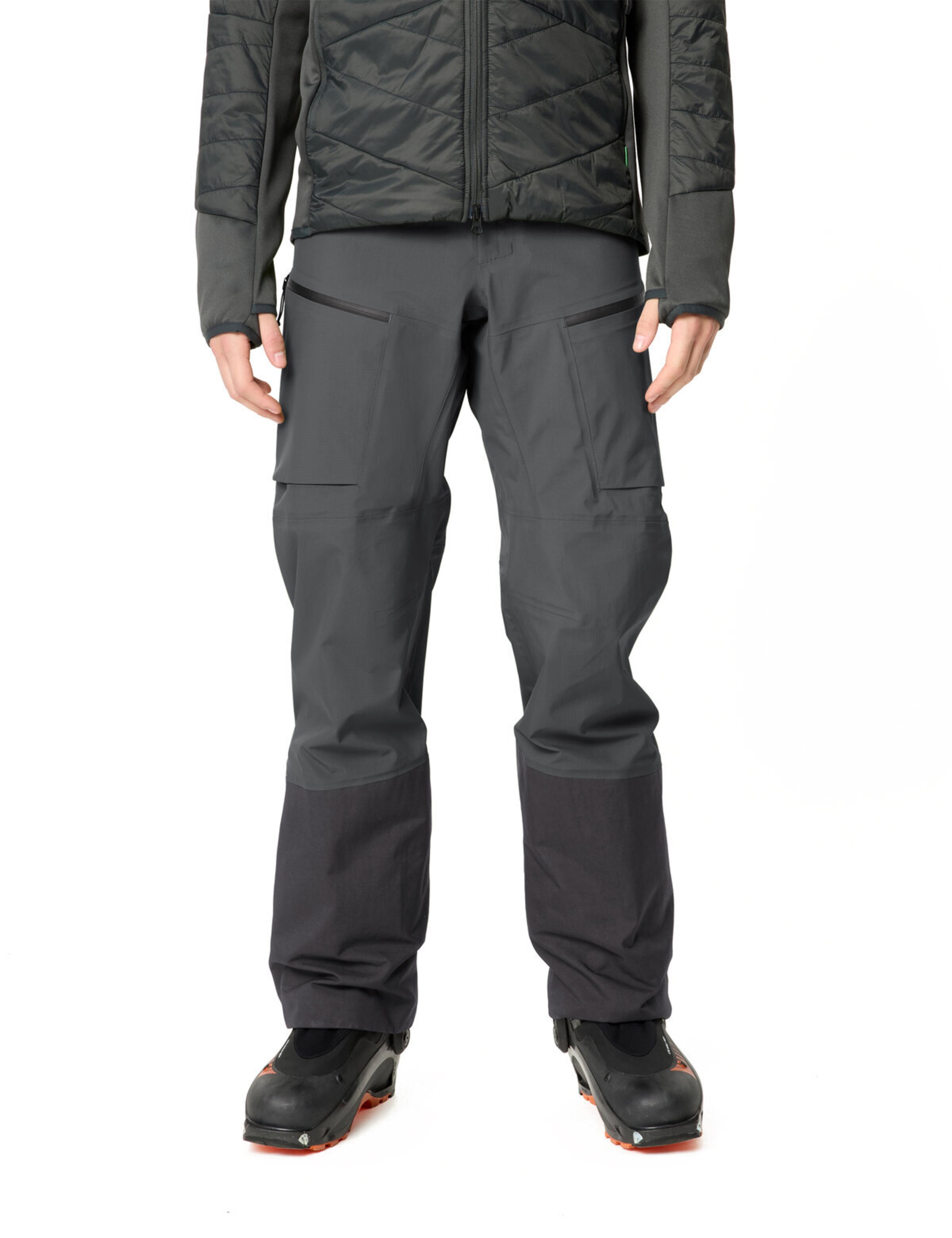 VAUDE Regular Sports trousers 'Monviso II' in Grey