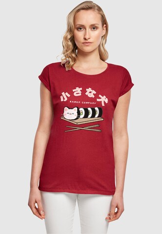 Merchcode Shirt 'TORC - Sushi Kit' in Rot: predná strana