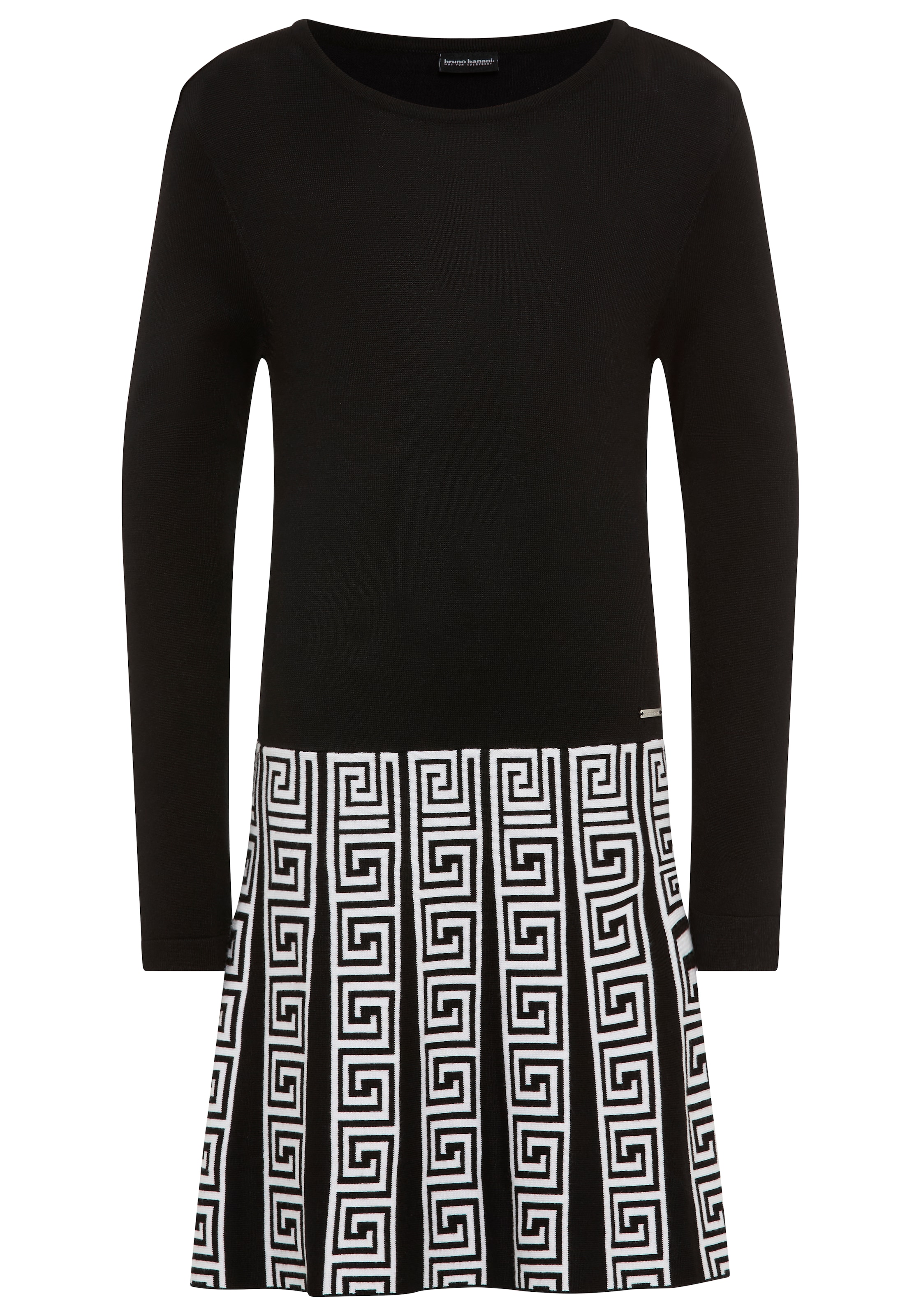 Bruno Banani LM Kleid in Schwarz: Vorderseite