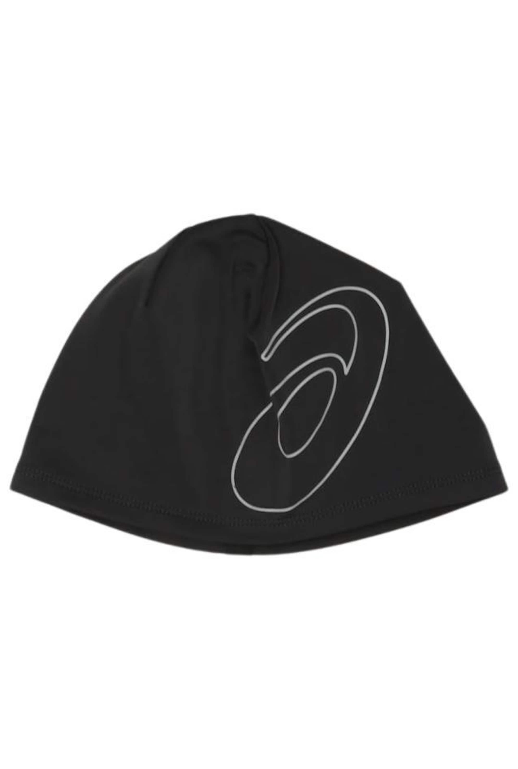 ASICS Hat & Cap in One size in Black: front