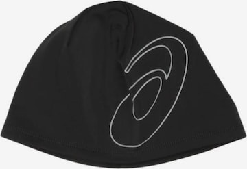 ASICS Hat & Cap in One size in Black: front