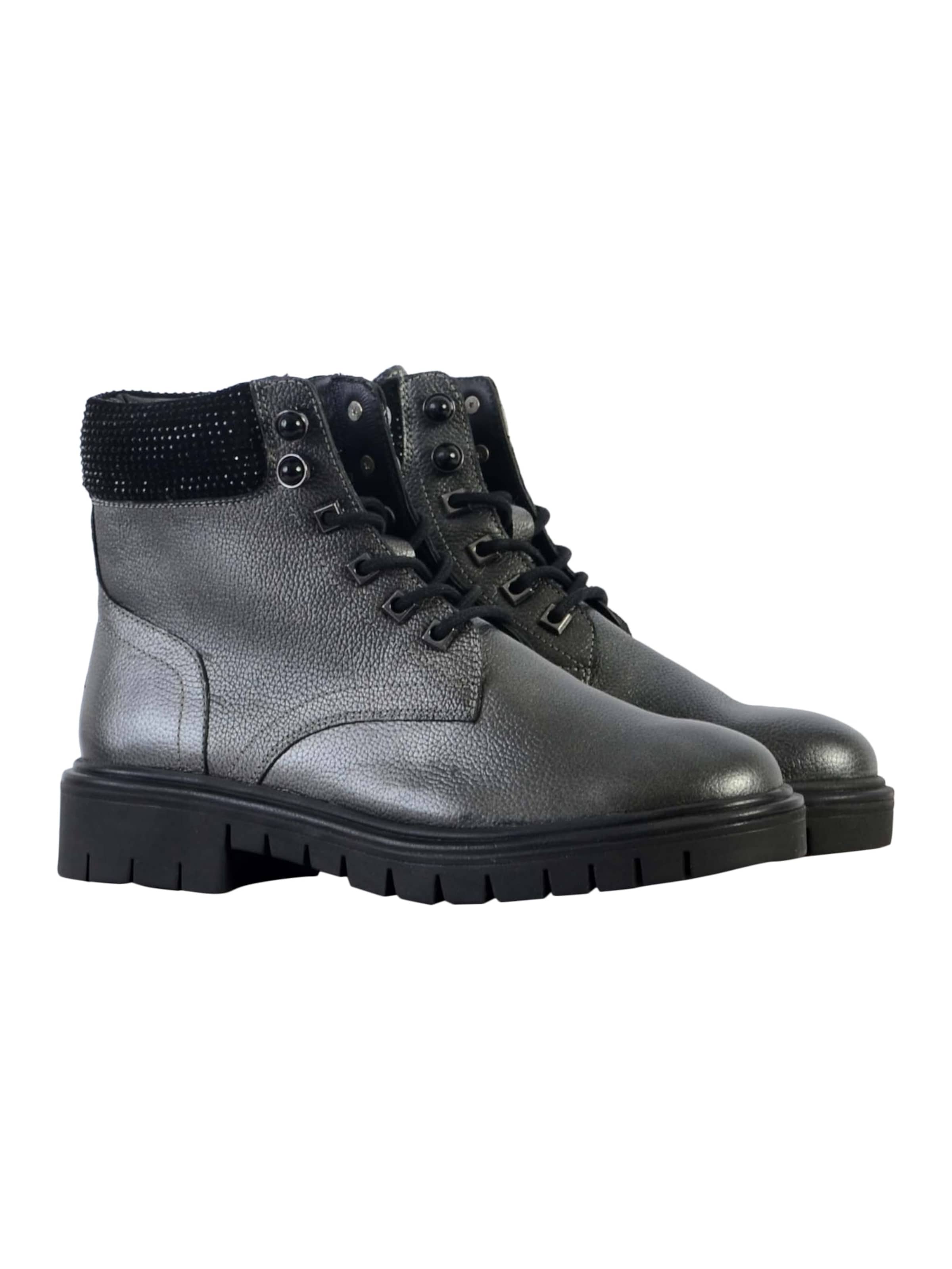 Ankle boots 'Zalma Lederstiefelette' di Kaporal in grigio