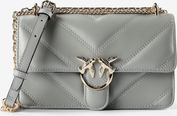 Borsa a tracolla 'Love One Mini' di PINKO in grigio: frontale