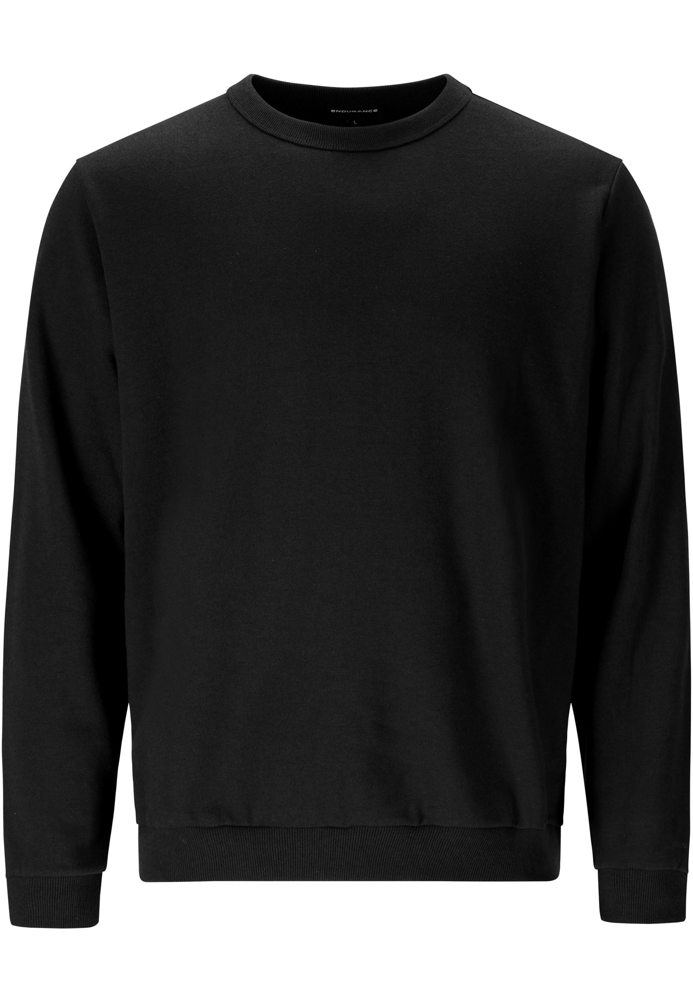 ENDURANCE Sweatshirt 'Arlanc' in Schwarz: Vorderseite