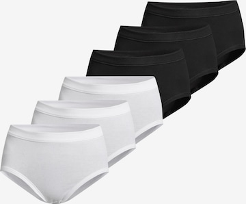 CON-TA Panty 'Feinripp' in Mixed colors: front