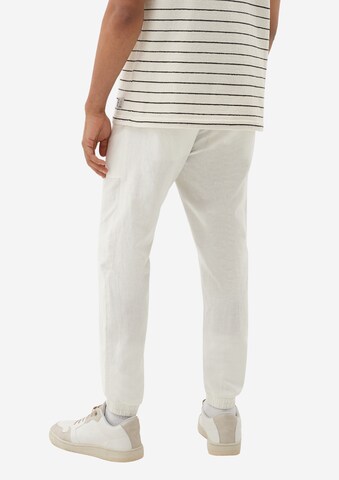 QS - Tapered Pantalón en beige