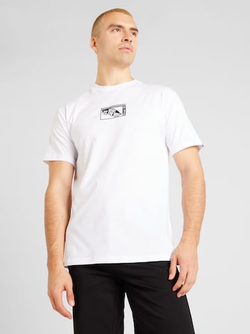 balta VANS Marškinėliai 'TECH BOX'