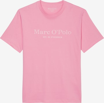 T-Shirt Marc O'Polo en rose : devant