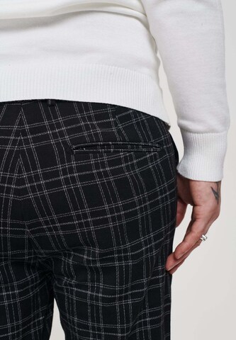 Slimfit Pantaloni di 2Y Premium in nero