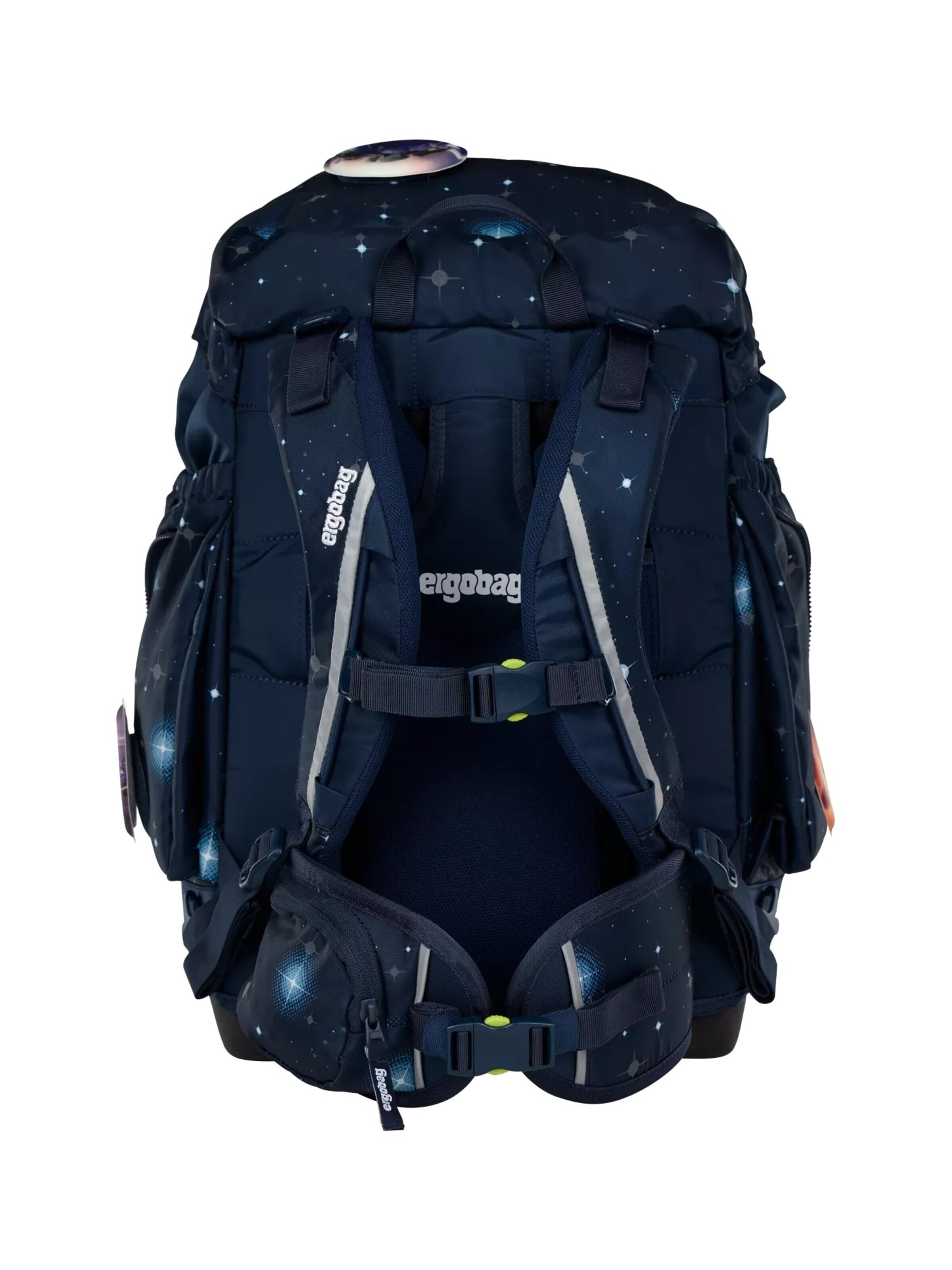 ergobag Backpack 'Schulranzen-Set maxi Set' in Blue