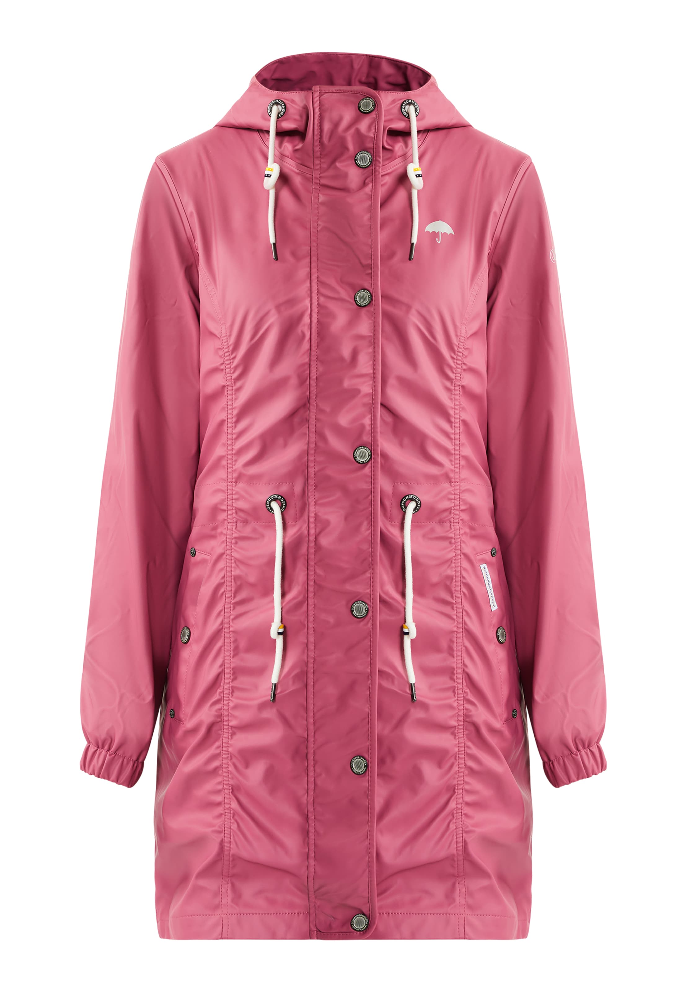 Palton funcțională de la Schmuddelwedda pe roz: față