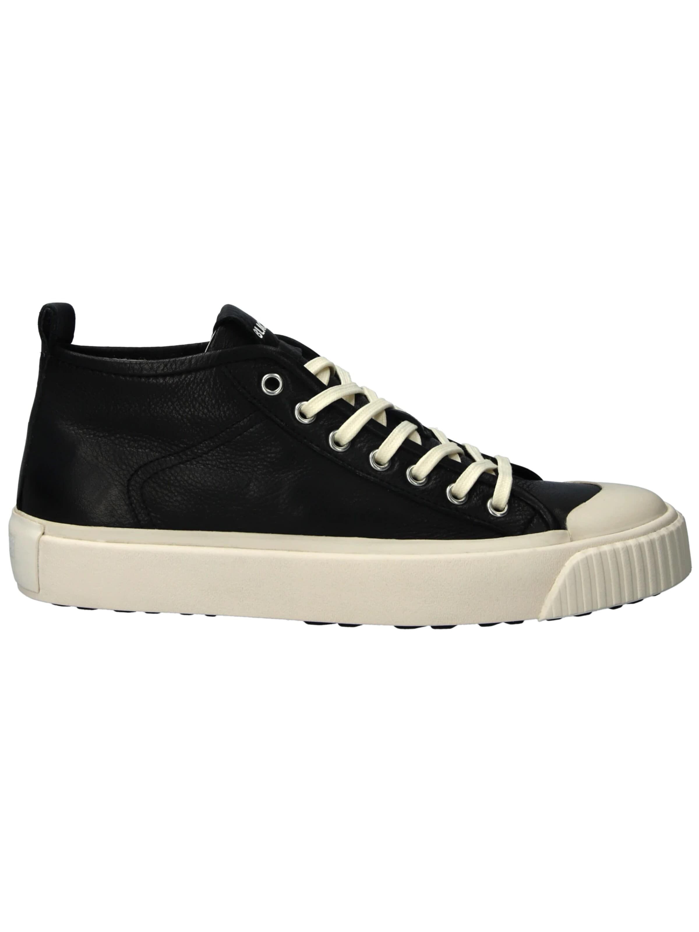 BLACKSTONE Låg sneaker 'Zoey' i svart: framsida