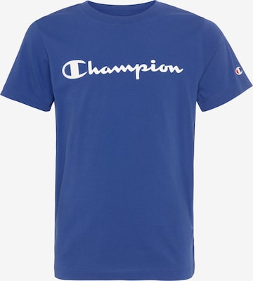 Champion T-Shirt in Blau: predná strana