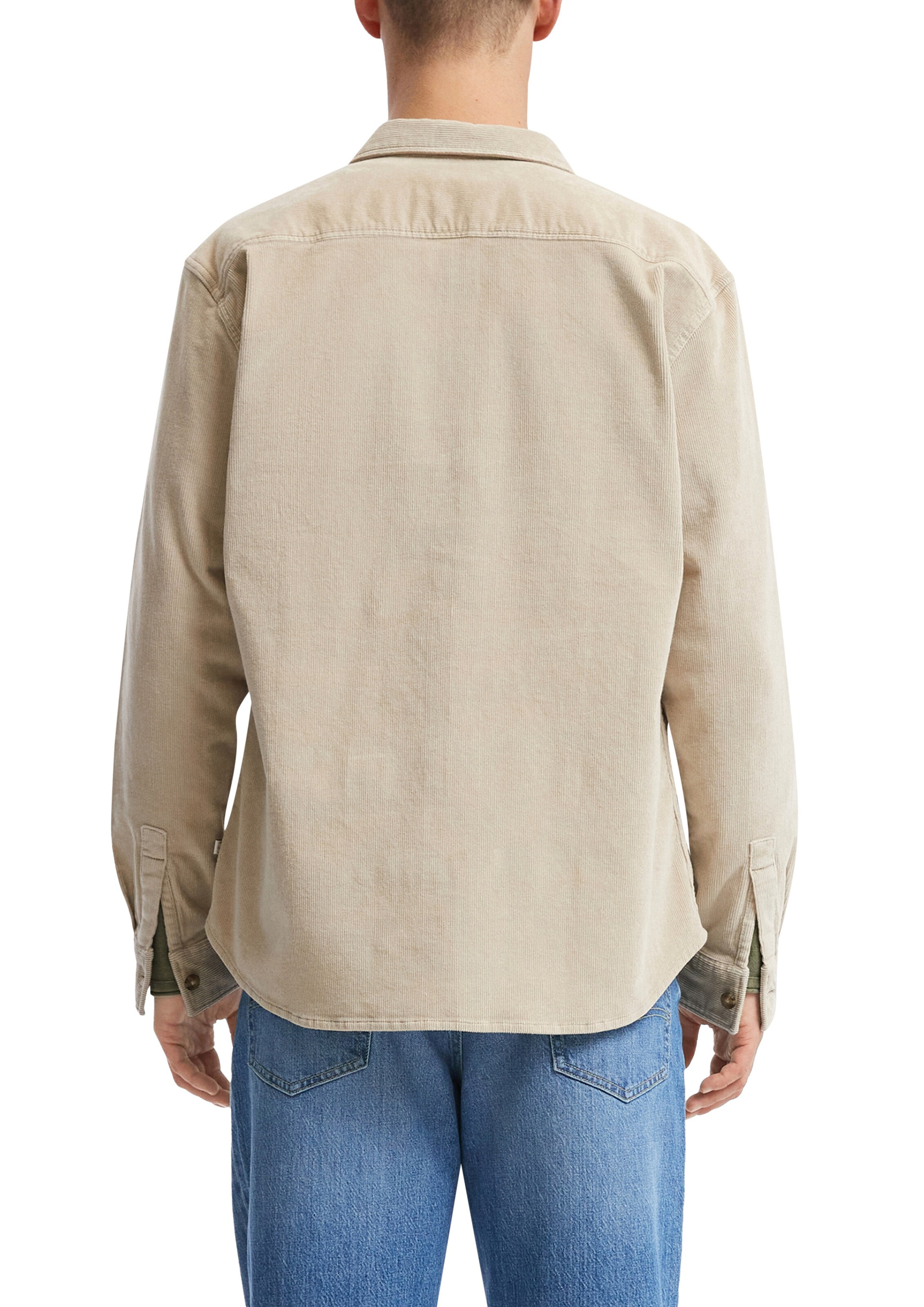 Fit confort Chemise QS en beige