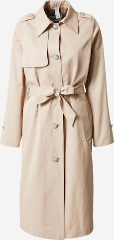 CINQUE Between-Seasons Coat 'JODA' in Beige: front