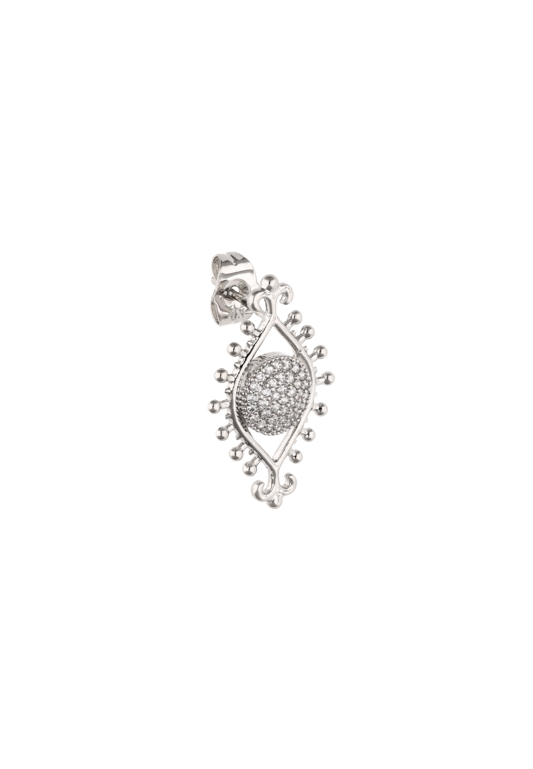 Boucles d'oreilles faina en argent