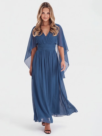 APART Evening Dress in Blue: front