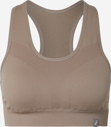 ASICS Bustier Urheilurintaliivit 'NAGINO' värissä harmaa: etupuoli