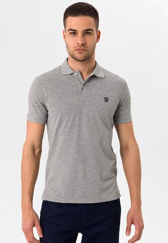 Jimmy Sanders Poloshirt in Grau: predná strana