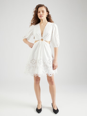 Robe Liu Jo en blanc : devant