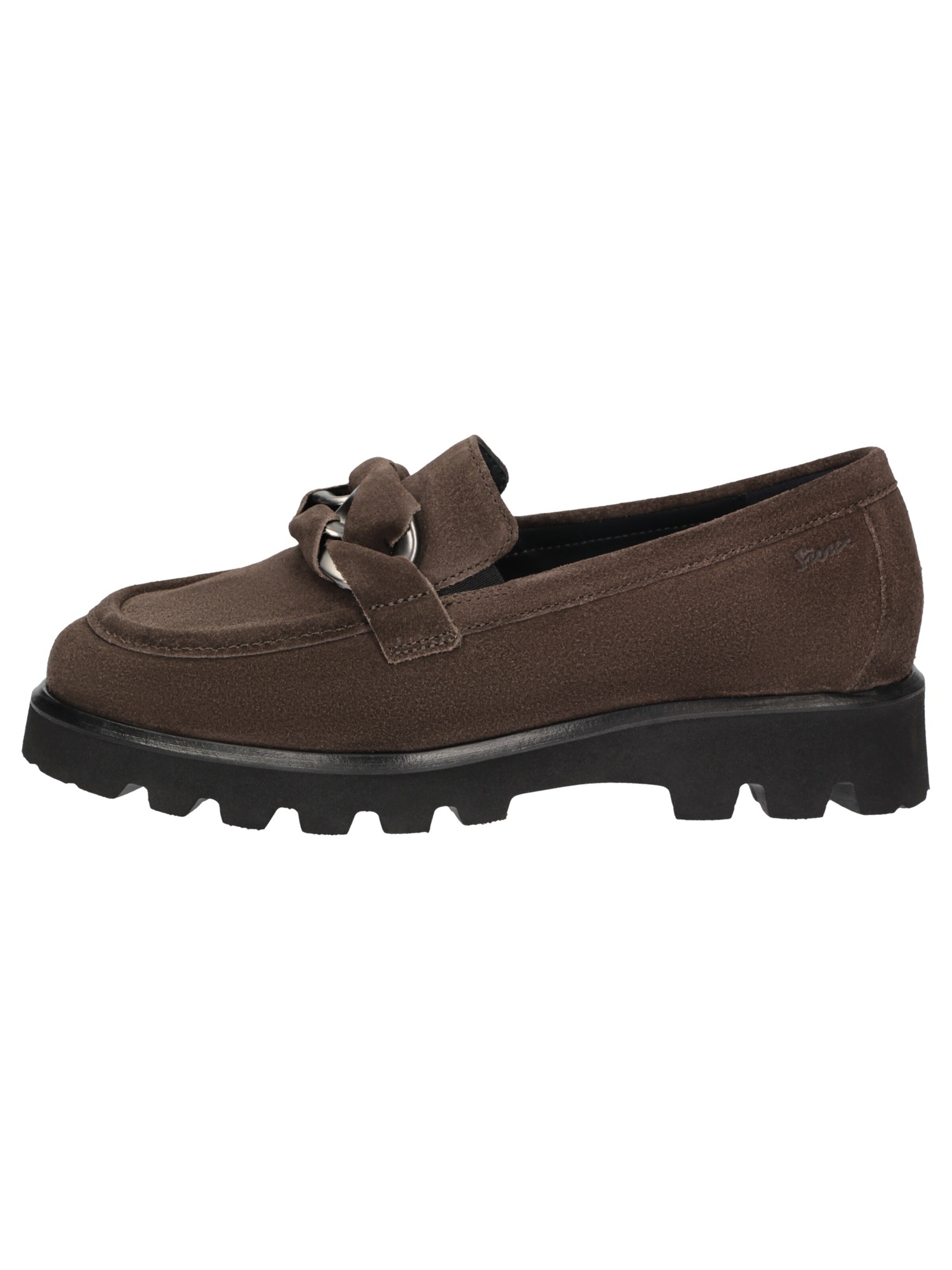 SIOUX Mocassins in Bruin: voorkant