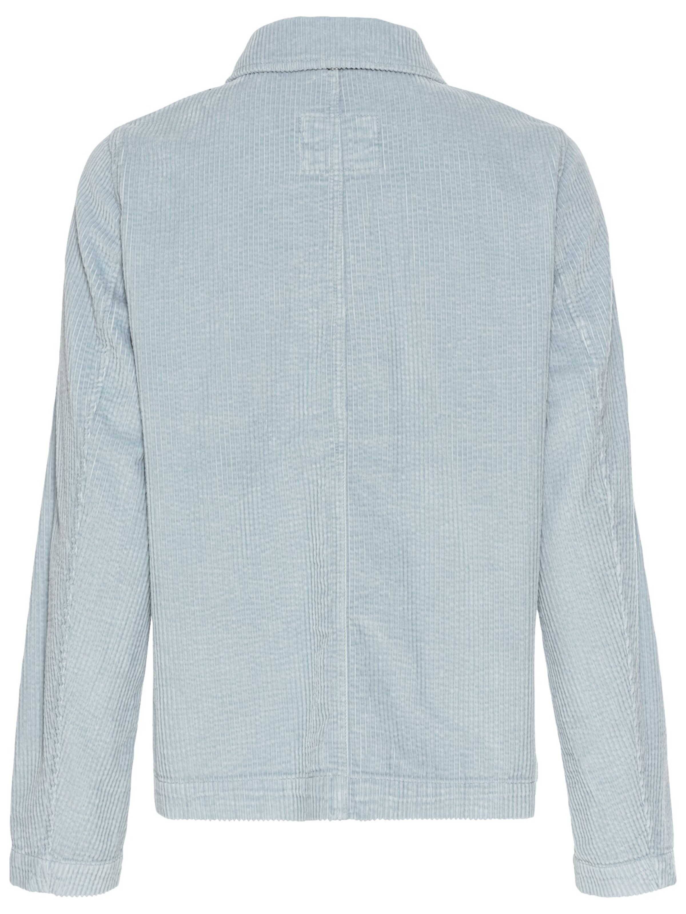 CAMEL ACTIVE Cordjacke aus reiner Baumwolle in Blau