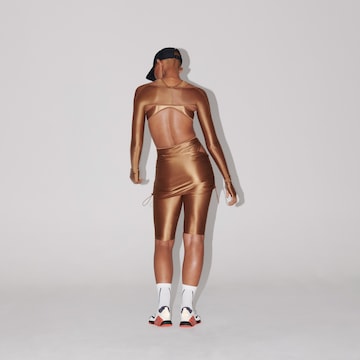 Skinny Pantalon de sport 'True Life Roll-top' ADIDAS BY STELLA MCCARTNEY en marron