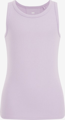 WE Fashion - Top em roxo: frente