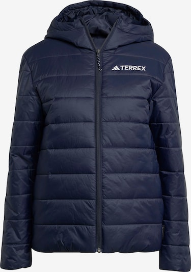 ADIDAS TERREX Outdoorjacke 'Essentials' in navy / weiß, Produktansicht