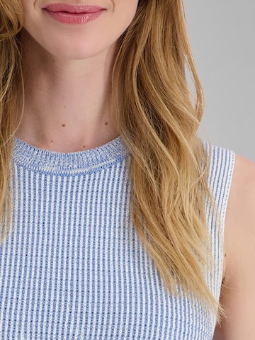 TIMEZONE Top 'Knitted' in Blue