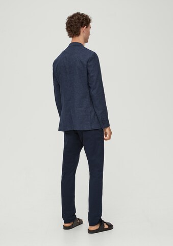 s.Oliver Slim Fit Sakko in Blau