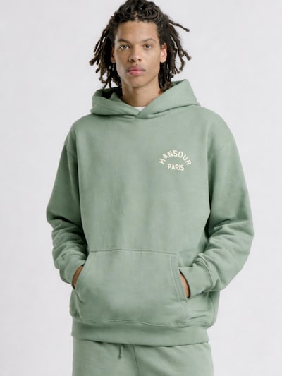 Mansour Pullover 'Paris College'‌‌‌ in pastellgrün, Produktansicht