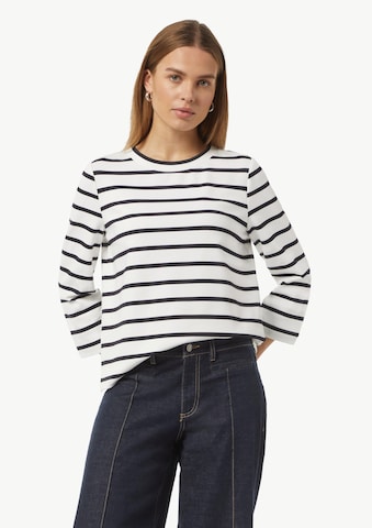 COMMA Sweatshirt in Weiß: Vorderseite