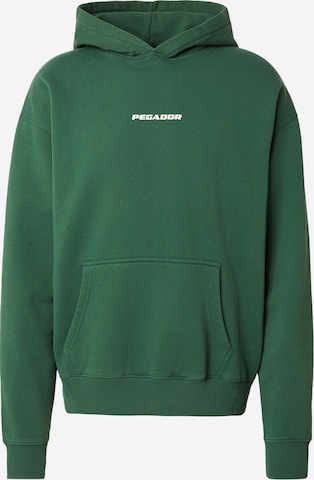 Sweat-shirt 'COLNE' Pegador en vert : devant