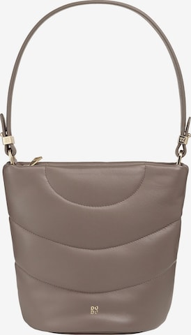 DuDu Schoudertas 'Barbara' in Beige: voorkant