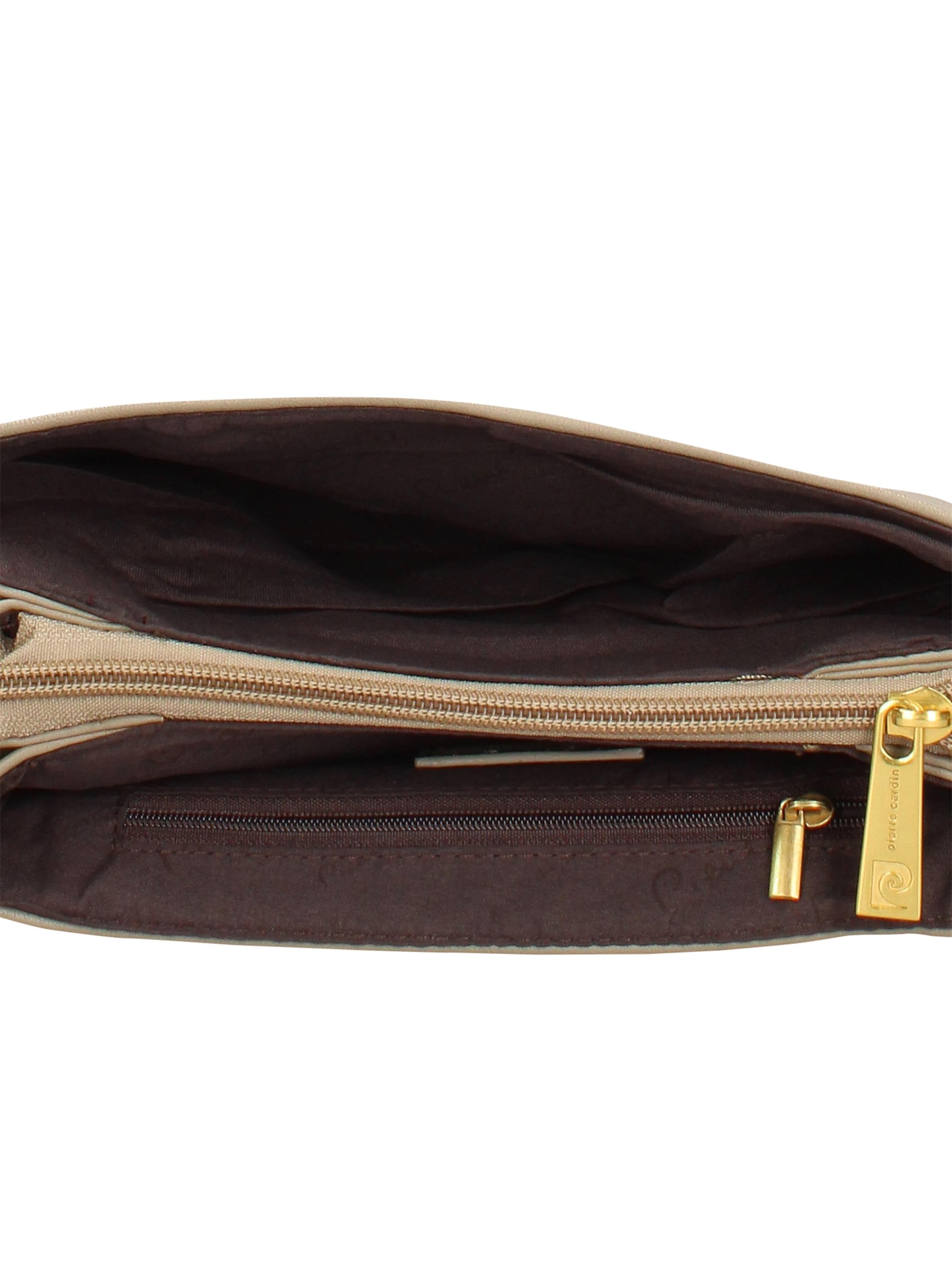 Borsa a spalla di PIERRE CARDIN in beige