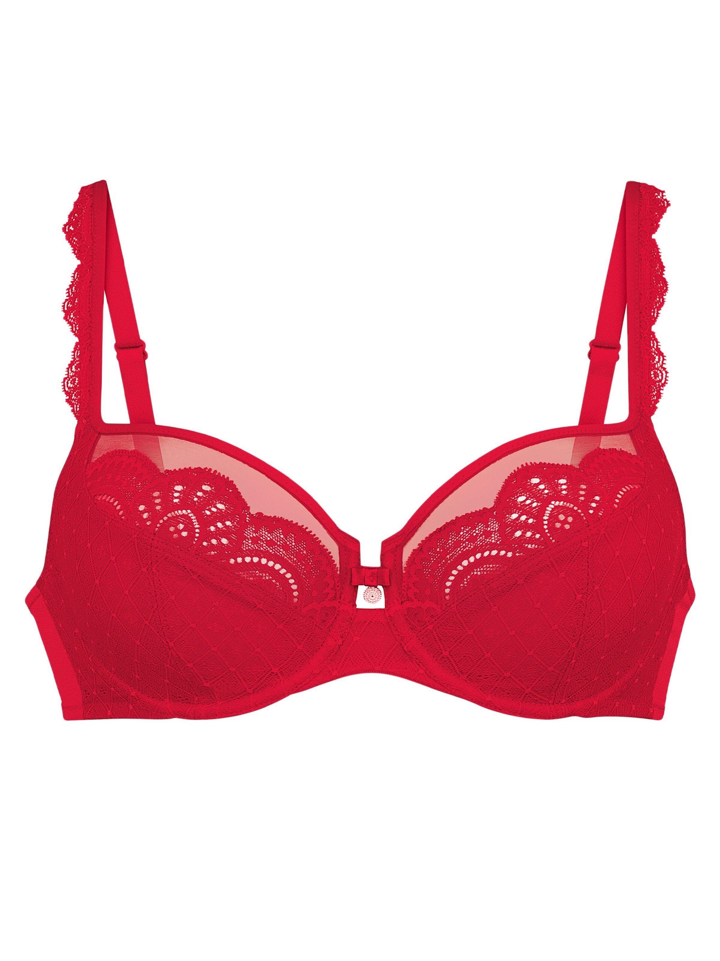 ROSA FAIA T-Shirt BH 'Selma'‌‌‌‌‌ in Rot: Vorderseite